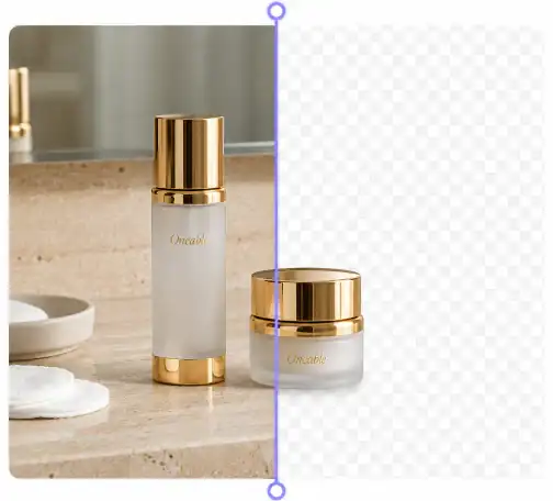 Background removal example